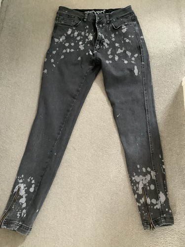 Men black acid wash - men’s, skinny