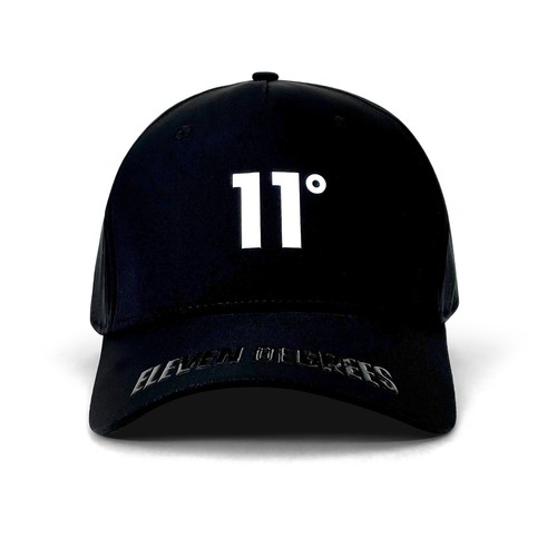 Degrees baseball cap - 11, black
