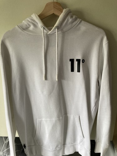 Mens degrees white hoodie - degrees,
